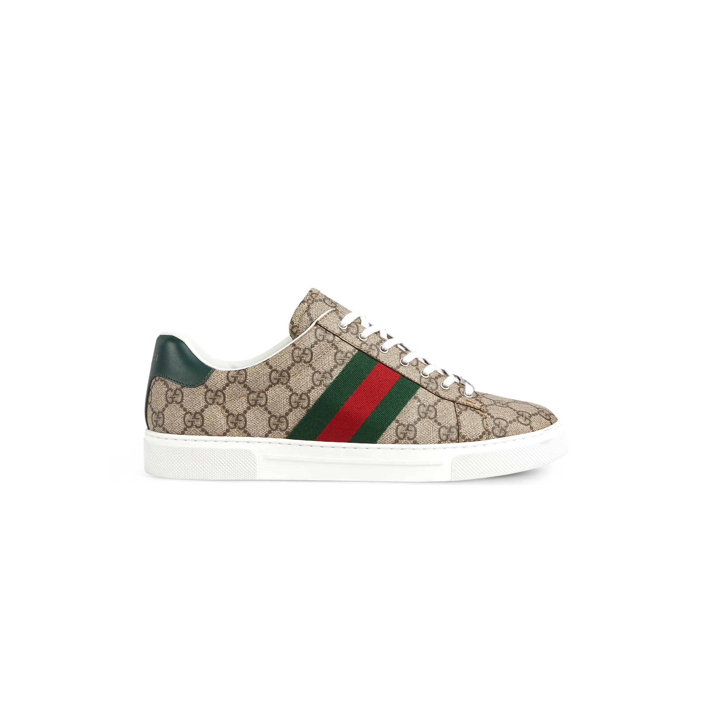 GUCCI MEN'S GUCCI ACE TRAINER WITH WEB 760775